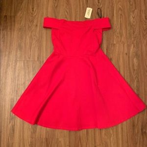 NEW F21 OFF THE SHOULDER DRESS